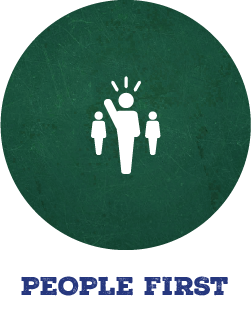 Metro Diner People First Value Icon