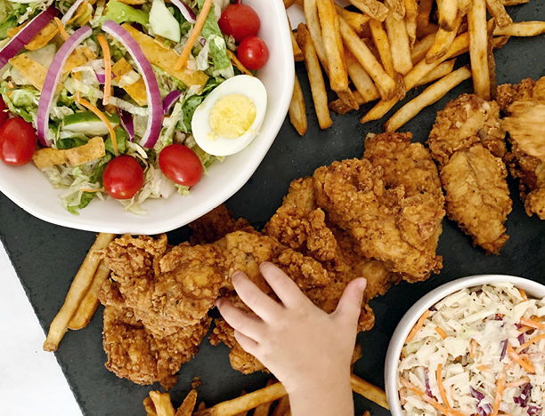 Fried Chicken Tenders Family Value Combo