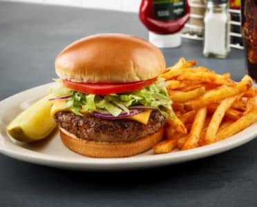 Metro Diner Classic Burger
