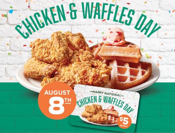 Chicken & Waffle Day Offer