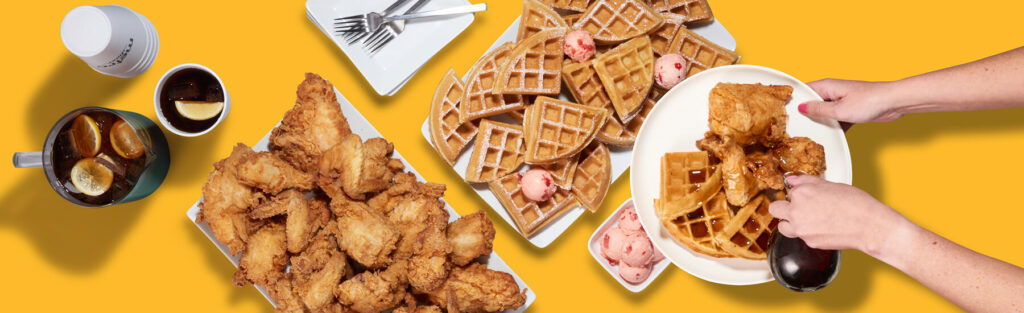 chicken and waffles catering