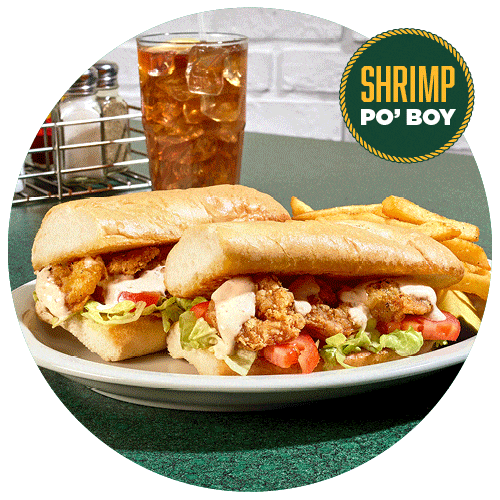 Shrimp or Chicken Po'Boy