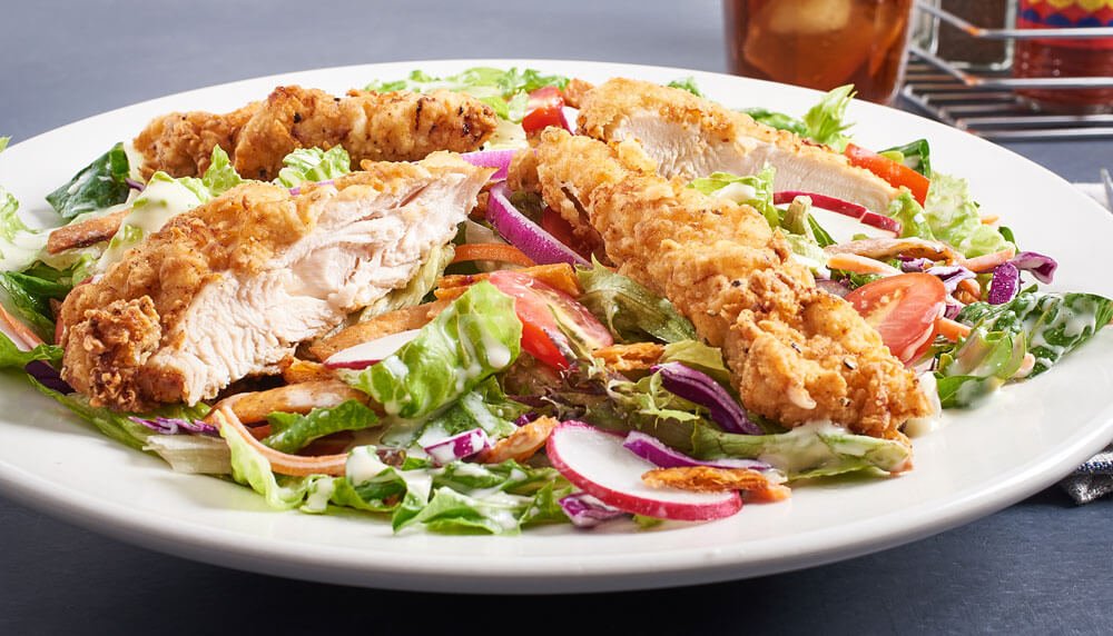 chicken tender salad lunch horoscope