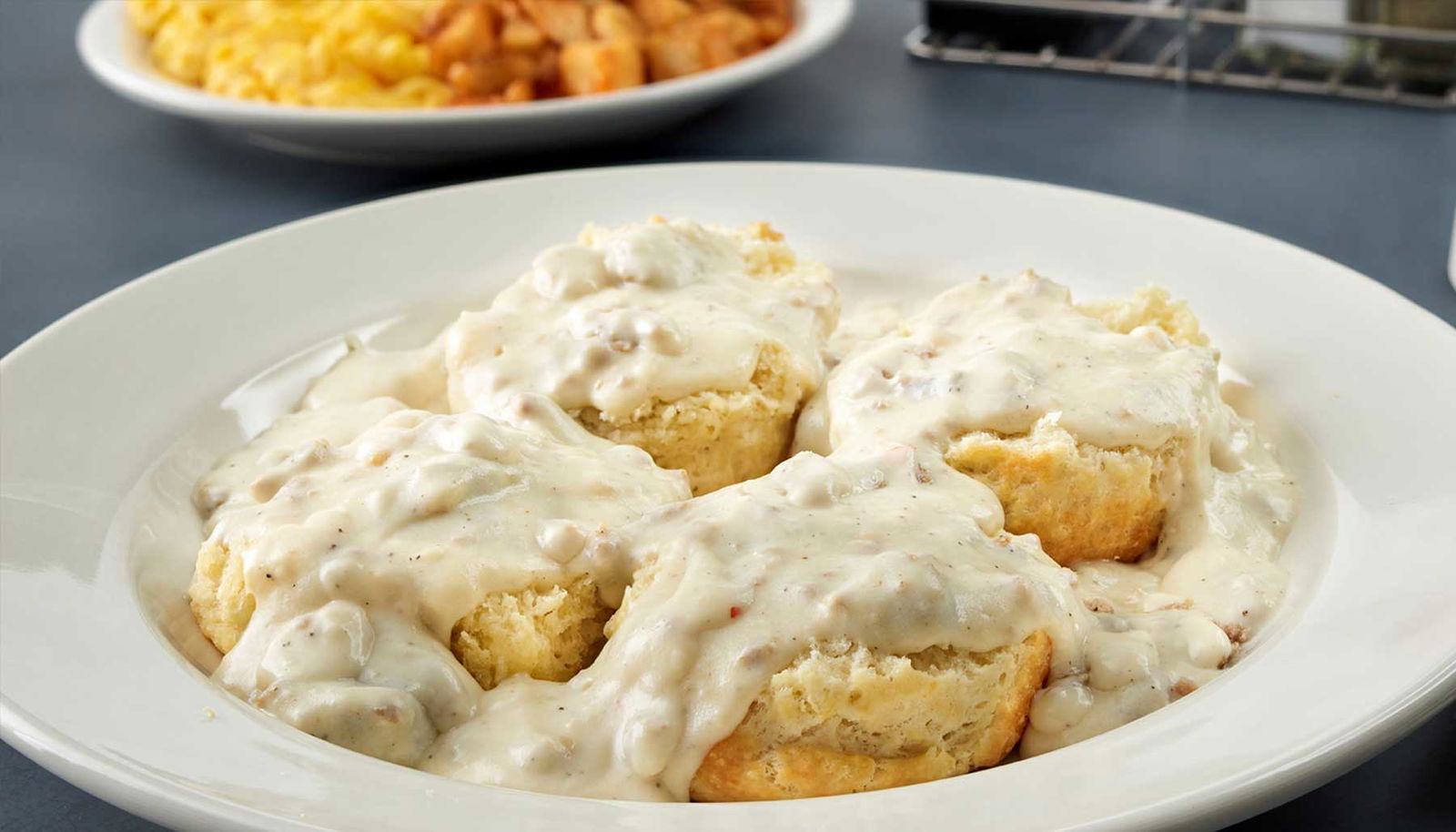 biscuits and sausage gravy