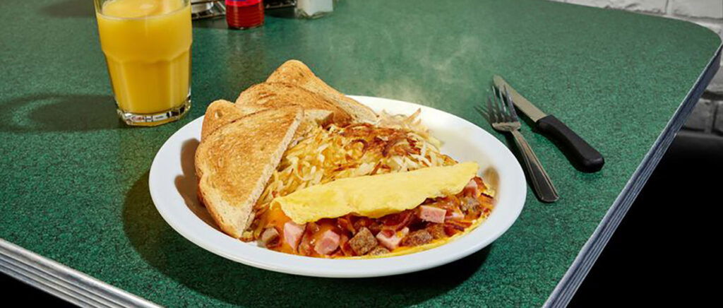 Metro Diner's Meat Lover's Omelet