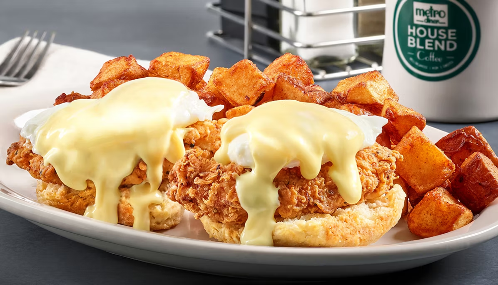 Fried Chicken Benedict