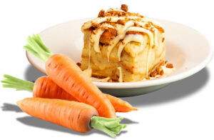 carrot cake bread pudding seasonal flavor