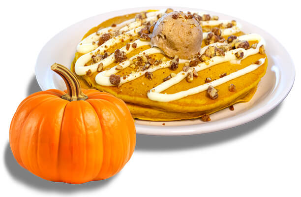 pumpkin seasonal flavor pancake