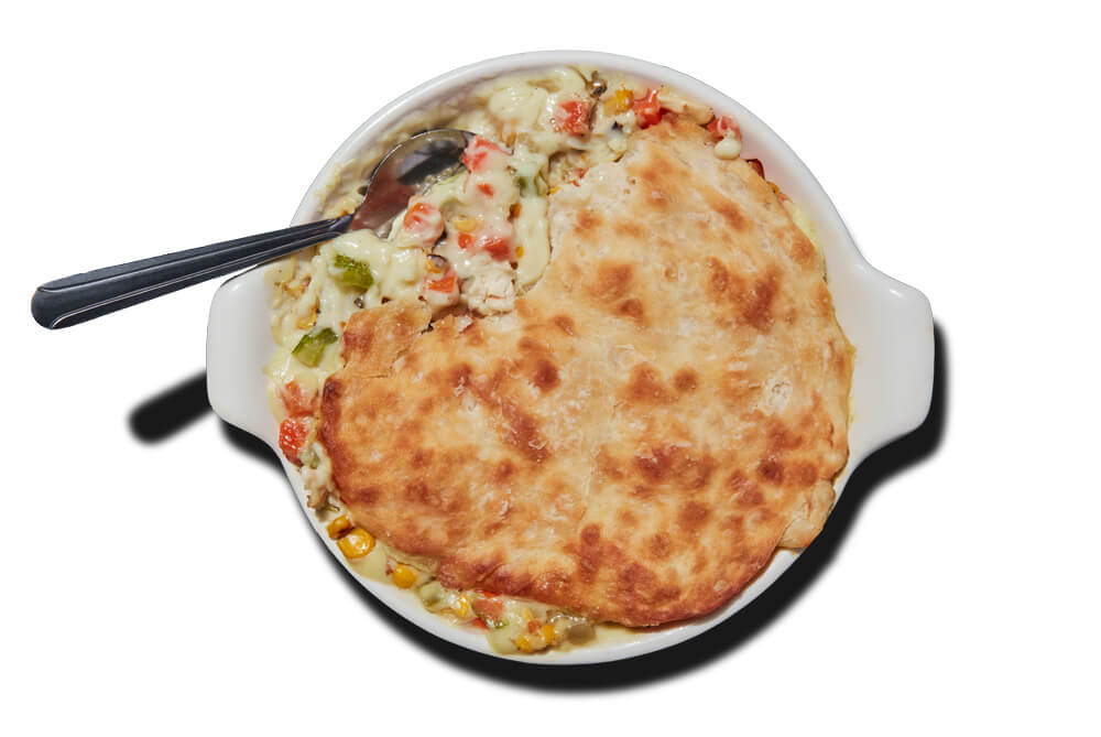 Pot Pie overhead