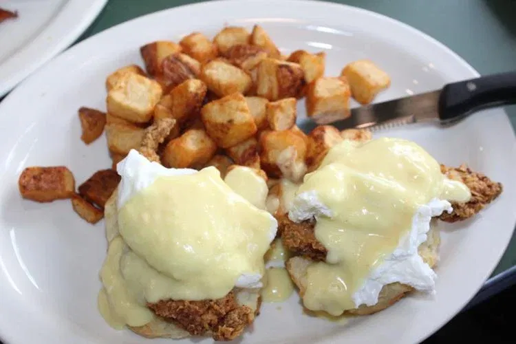 Fried Chicken Benedict Athens article