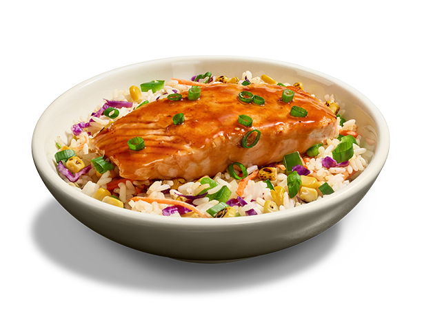 Teriyaki Salmon Rice Bowl