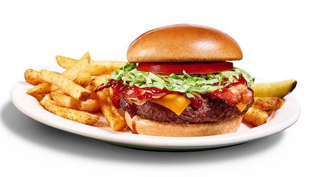 BBQ Bacon Burger at Metro Diner