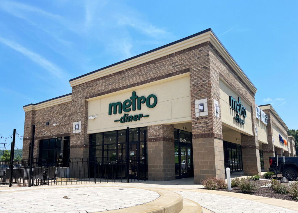 Metro Diner Knoxville exterior