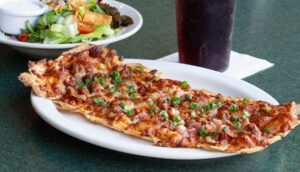 Meat Lover's Flatbread Diner Deal - entree + drink + soup/salad