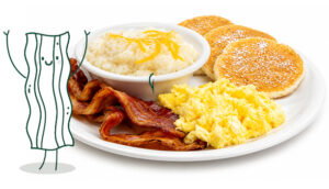 kids breakfast platter