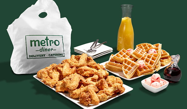 chicken waffle breakfast catering delivery