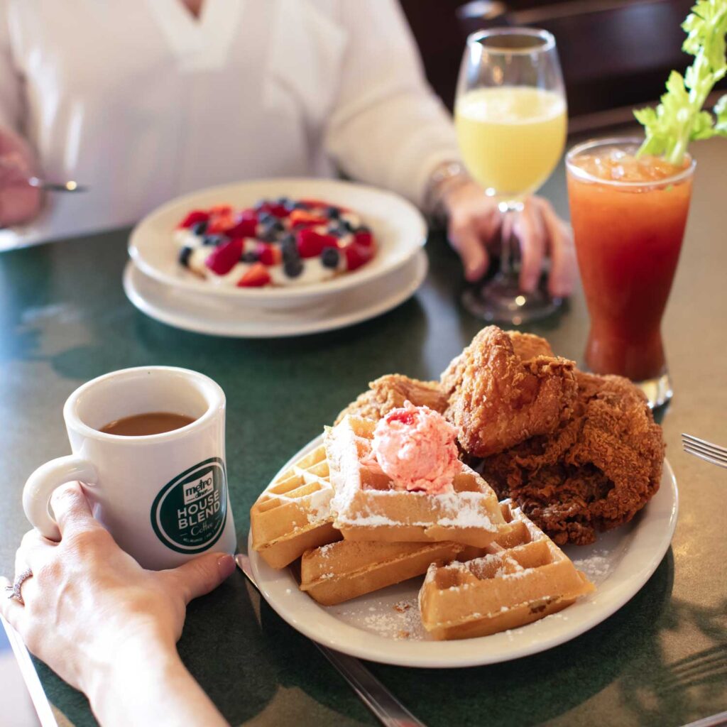 Fried Chicken & Waffle Brunch