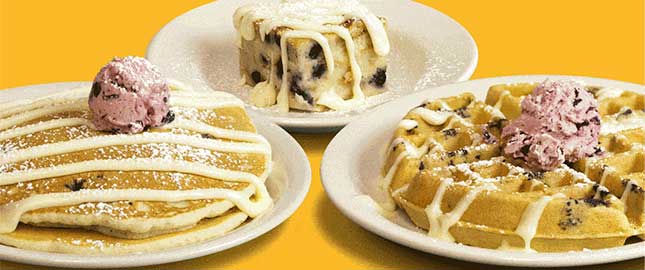 Lemon Blueberry Seasonal Griddles