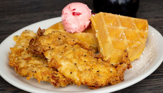 Kid's Chicken & Waffles