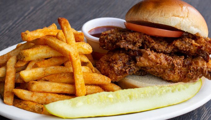 Spicy Honey Chicken Sandwich
