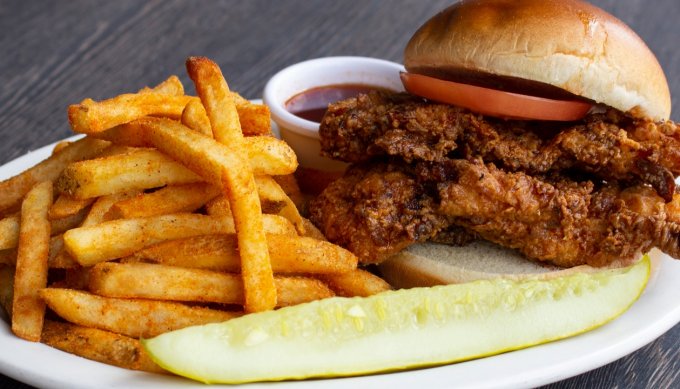 Spicy Honey Chicken Sandwich